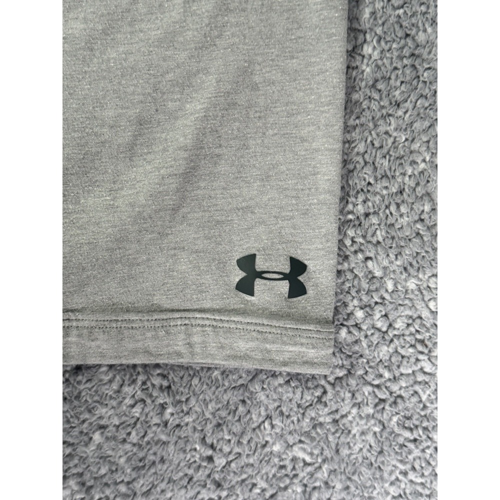 Notre Dame Fighting Irish Polo Shirt Mens Large Gray Under Armour Heatgear - Picture 4 of 8